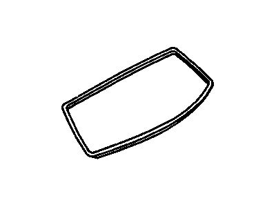 GM 10414334 Molding Assembly, Rear Window Reveal <Use 1C4N