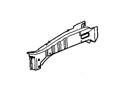 GM 12478030 Rail,Front Compartment Upper Side