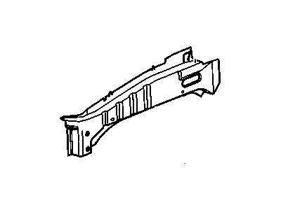 GM 12478029 Rail,Front Compartment Upper Side