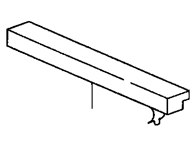 GM 22649649 Seal,Radiator Air Upper