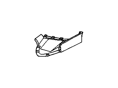 GM 12517757 Molding Kit, Front Fender Side Lower Front, Left