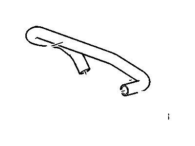 2011 Chevrolet Silverado Radiator Hose - 22762638