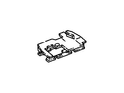 GM 10202879 Insulator Assembly, Instrument Panel Sound 10202879 GM Insulator Assembly, Instrument Panel Sound Illustration 1 of 1