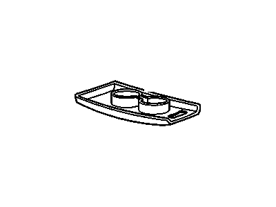 GM 12360451 HOLDER, Floor Console