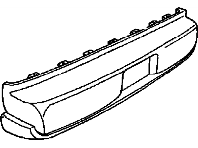 GM 10118529 Rear Bumper Cover