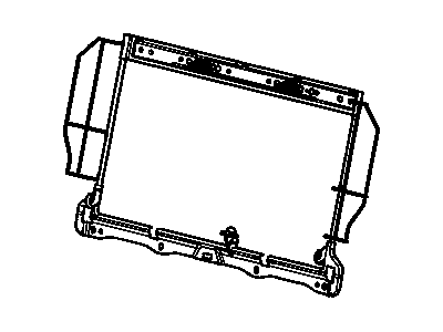 GM 88896775 Frame Asm,Rear Seat Back Cushion