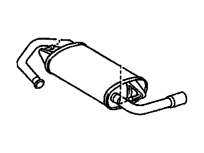 Pontiac Vibe Exhaust Pipe - 88969131