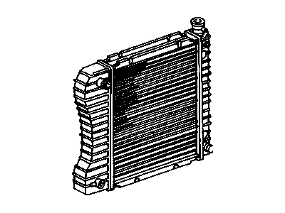 1989 GMC C1500 Radiator - 3058786