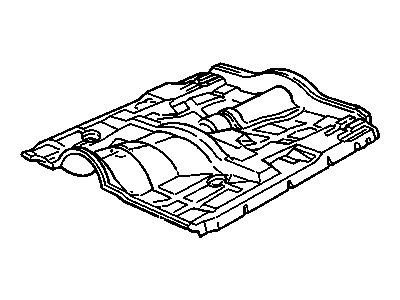 Chevrolet S10 Floor Pan - 15957315