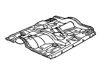 1993 Oldsmobile Bravada Floor Pan - 15957316