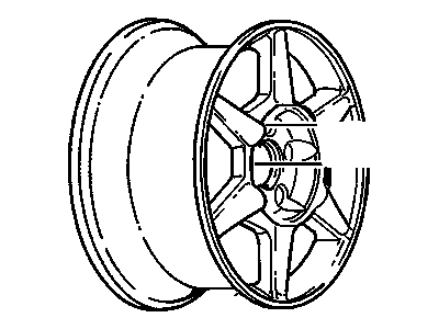 Oldsmobile Alero Spare Wheel - 9595078