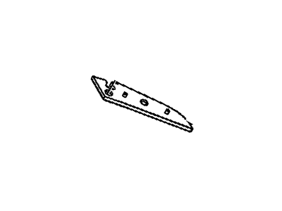 GM 12471927 Gasket,Luggage Carrier Side Rail Support