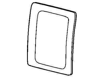 GM 15281058 Window Assembly, Rear Side Door
