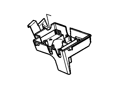 GM 10340412 Retainer, Accessory Wiring Junction Block