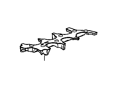 GM 12611866 Shield,Fuel Injection Fuel Rail Noise