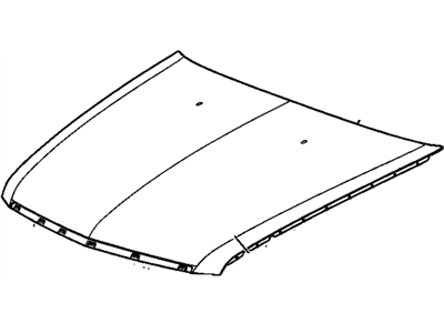 GM 89023031 Hood