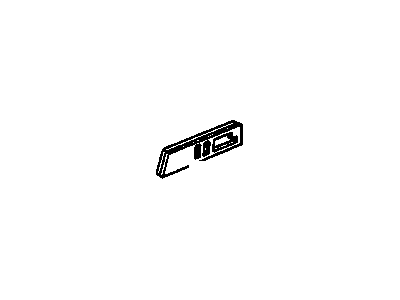 GM 22086333 Bezel,Front Side Door Handle(LH)