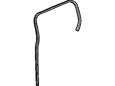 GM 25931889 Weatherstrip Assembly, Rear Side Door Auxiliary
