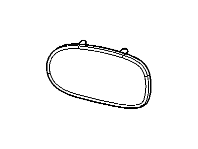 GM 88981034 Mirror,Outside Rear View (Reflector Glass & Backing Plate), Lh
