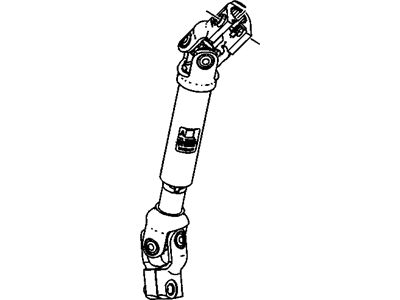 GM 13219343 Shaft Assembly, Intermediate Steering