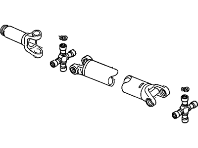 GMC C3500 Drive Shaft - 15731588