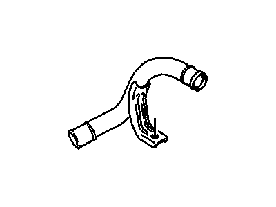 1991 Chevrolet Tracker Radiator Hose - 96063497