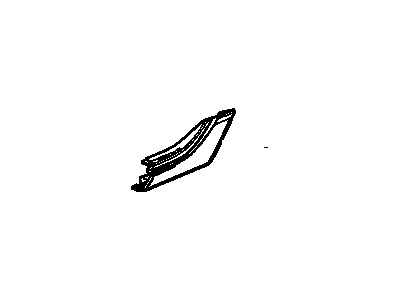25868659 - Genuine GM Molding Assembly, Rocker Panel Rear
