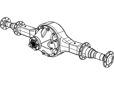 GM 12389442 Axle Asm,Rear (6.14/8.41 Ratio)