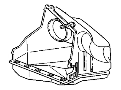 GM 10323232 Housing Assembly, Air Cleaner Lower