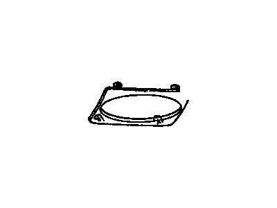GM 15690099 GRILLE, Radio Auxiliary Speakers