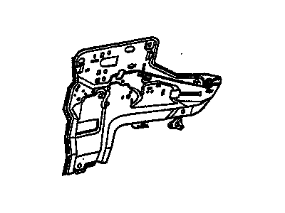 GM 16630981 Module Assembly, Front Side Door Locking System