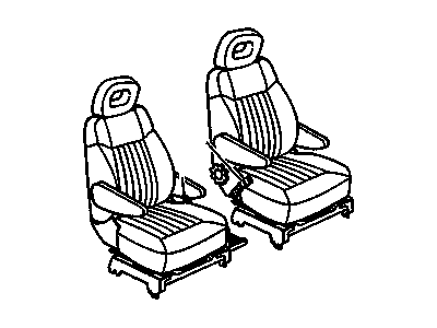 2000 Oldsmobile Silhouette Seat Belt - 88894665
