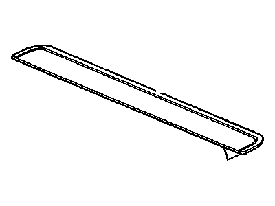 GM 88980952 Plate,Front Side Door Sill Trim *RH <Use 1C1N 1820B>