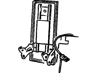 GM 90277259 Door,Rear Compartment Access