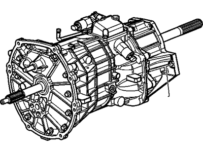 GM 12568517 Transmission Assembly, Man