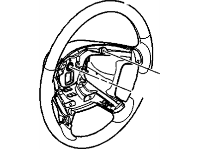 GM Steering Wheel - 22947799