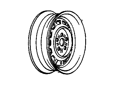 Oldsmobile Firenza Spare Wheel - 9590833