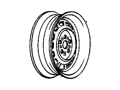 Buick Skyhawk Spare Wheel - 9590833