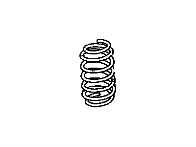 Pontiac Vibe Coil Springs - 19184407