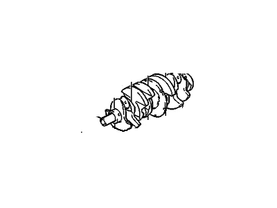 GM 88984222 Engine Crankshaft (.25 Mm Us) (Remanufacture)