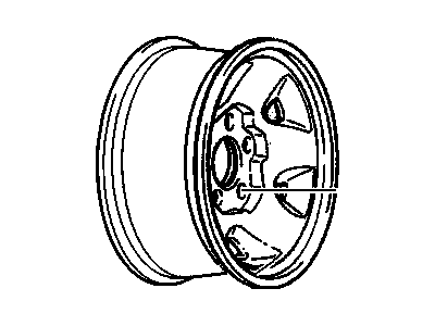 GMC Jimmy Spare Wheel - 12356738