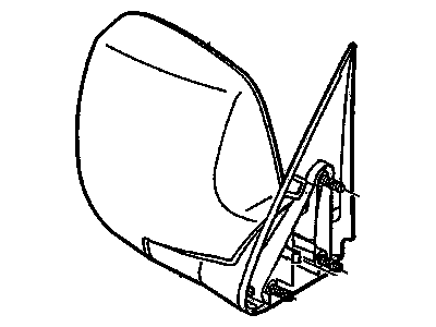 GM 25876715 Mirror Assembly, Outside Rear View