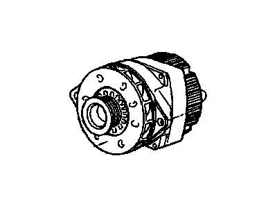 19135875 GM Reman Alternator (Delco Cs144 120 Amps) Illustration 1 of 1