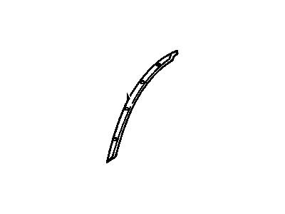 1983 Pontiac 6000 Door Moldings - 10276231