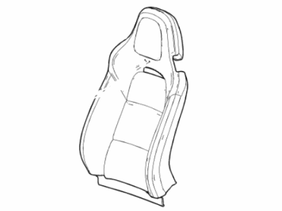 GM 84247002 Cover Assembly, Front Seat Back *Galvanized Ce