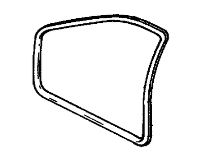 GM 89022844 Weatherstrip Asm,Front & Rear Side Door