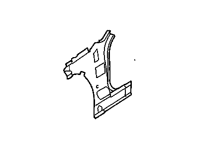 GM 10165675 Reinforcement, Body Hinge Pillar Panel