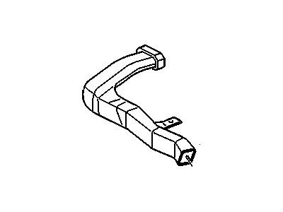GM 15974581 DUCT, A/C Outlet