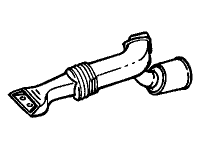 1993 Cadillac Fleetwood Air Hose - 25098762