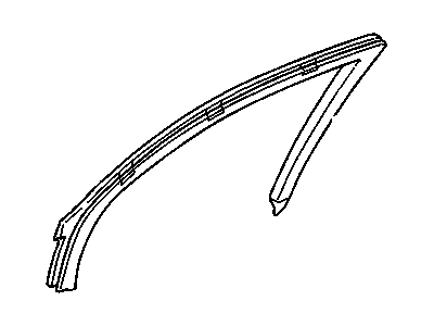 1998 Cadillac Deville Door Moldings - 25642614